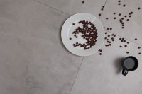 Плитка напольная 60x60 Цемент серый матовый матовая Realistik