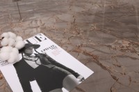 Плитка настенная 120x60 Рефлекшн золотой зеркальный глянец полированная Realistik