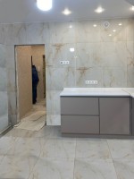 Плитка напольная 60x60 Мистери бежевый полированный глянцевая Realistik