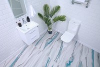 Плитка настенная 120x60 Эмилиана Аква полированный глянцевая Realistik Плитка настенная 120x60 Эмилиана Аква полированный глянцевая Realistik