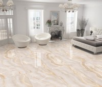 Плитка напольная 60x60 Карина золотой матовый матовая Realistik