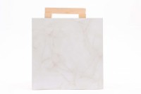 Плитка напольная 60x60 Brais White Glossy полированная Realistik