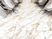 Плитка настенная 120x60 Лима полированный золотой карвинг полированная Realistik