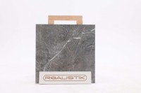 Плитка напольная 60x60 Шэдоу темно-серый полированный полированная Realistik