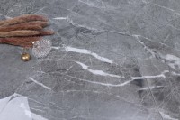 Плитка напольная 60x60 Шэдоу темно-серый полированный полированная Realistik