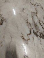 Плитка настенная 120x60 Прайм белый лаппатированный карвинг лаппатированная Realistik