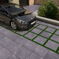 Плитка напольная,настенная 60x60 Барбод черный матовый матовая Realistik