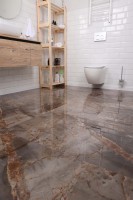 Плитка настенная 120x60 Reflection Gold High Glossy полированная Realistik