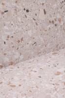 Плитка настенная 120x60 Terazzo Crema Carving структурная Realistik