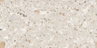 Плитка настенная 120x60 Terazzo Crema Carving структурная Realistik
