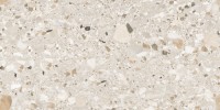 Плитка настенная 120x60 Terazzo Crema Carving структурная Realistik