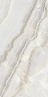 Плитка настенная 120x60 Wave Onyx Grey carving матовая Realistik