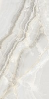 Плитка настенная 120x60 Wave Onyx Grey carving матовая Realistik