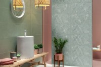 Плитка напольная,настенная 120x60 Arel Green Colorica глянцевая Realistik