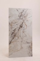 Плитка настенная 120x60 Cleo White Stonelo Carving структурная Realistik