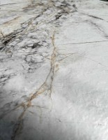 Плитка настенная 120x60 Cleo White Stonelo Carving структурная Realistik