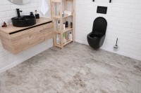 Плитка настенная 120x60 Cordelia Crystal Grey Stonelo Carving структурная Realistik