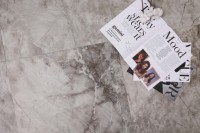 Плитка настенная 120x60 Cordelia Crystal Grey Stonelo Carving структурная Realistik