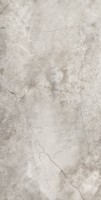 Плитка настенная 120x60 Cordelia Crystal Grey Stonelo Carving структурная Realistik