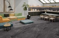 Плитка настенная 120x60 Corten Capachino Shapetouch матовая структурная Realistik