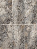 Плитка настенная 120x60 Doha Polished Silver Carving полированная Realistik