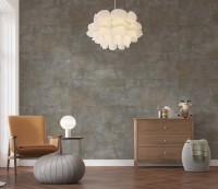 Плитка настенная 120x60 Гронза серый матовый матовая Realistik