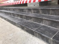 Плитка ступень 32x31 Atrium Dunkelgrau Florentiner-Stufe матовая Westerwalder Плитка ступень 32x31 Atrium Dunkelgrau Florentiner-Stufe матовая Westerwalder