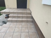 Плитка ступень 32x31 Atrium Hellbeige Florentiner-Stufe матовая Westerwalder