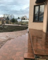 Плитка ступень 32x32 Atrium Scotch Eckflorentiner матовая Westerwalder