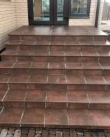 Плитка ступень 32x32 Atrium Scotch Eckflorentiner матовая Westerwalder