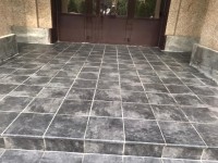 Плитка клинкер 31x31 Atrium Dunkelgrau матовая Westerwalder