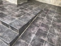 Плитка клинкер 31x31 Atrium Dunkelgrau матовая Westerwalder