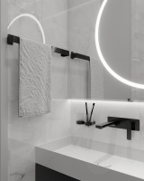 Керамогранит 60x60 8мм полированная FP1023-A Anty Sky Grey серый оникс Arcadia Ceramica