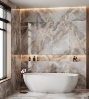 Керамогранит 120x60 8мм полированная FP1038-A Onyx Royal серый оникс Arcadia Ceramica Керамогранит 120x60 8мм полированная FP1038-A Onyx Royal серый оникс Arcadia Ceramica