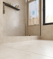 Керамогранит 120x60 8мм матовая рельефная RT7003-B Arawak Beige бежевый камень Arcadia Ceramica