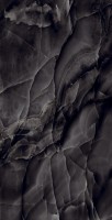 Керамогранит 120x60 8мм хай глосс HG2009-A Onyx Black черный оникс Arcadia Ceramica