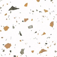 Керамогранит 60x60 8мм матовая с глянцевым эффектом GI6003-A Terazzo Blanco белый терраццо Arcadia Ceramica Керамогранит 60x60 8мм матовая с глянцевым эффектом GI6003-A Terazzo Blanco белый терраццо Arcadia Ceramica