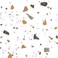 Керамогранит 60x60 8мм матовая с глянцевым эффектом GI6003-A Terazzo Blanco белый терраццо Arcadia Ceramica Керамогранит 60x60 8мм матовая с глянцевым эффектом GI6003-A Terazzo Blanco белый терраццо Arcadia Ceramica