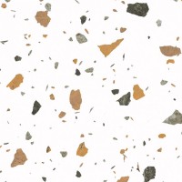 Керамогранит 60x60 8мм матовая с глянцевым эффектом GI6003-A Terazzo Blanco белый терраццо Arcadia Ceramica Керамогранит 60x60 8мм матовая с глянцевым эффектом GI6003-A Terazzo Blanco белый терраццо Arcadia Ceramica