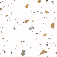 Керамогранит 60x60 8мм матовая с глянцевым эффектом GI6003-A Terazzo Blanco белый терраццо Arcadia Ceramica Керамогранит 60x60 8мм матовая с глянцевым эффектом GI6003-A Terazzo Blanco белый терраццо Arcadia Ceramica
