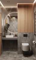 Керамогранит 120x60 8мм карвинг CR4002-A Pulpis Nero Carving серый Arcadia Ceramica