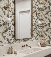 Керамогранит 120x60 8мм матовая с 3d-глазурью SH1004-D Corten Grey Decor бежевый декор Arcadia Ceramica Керамогранит 120x60 8мм матовая с 3d-глазурью SH1004-D Corten Grey Decor бежевый декор Arcadia Ceramica