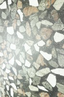 Керамогранит 120x60 8мм матовая с 3d-глазурью SH1009-G Veneziano Terra Verde терраццо Arcadia Ceramica