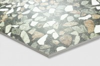 Керамогранит 120x60 8мм матовая с 3d-глазурью SH1009-G Veneziano Terra Verde терраццо Arcadia Ceramica