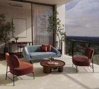 Керамогранит 160x80 9мм матовая с глянцевым эффектом CZ-GL01-B Canvas Crema бежевый бетон Arcadia Ceramica