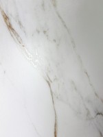 Керамогранит 160x80 9мм матовая с глянцевым эффектом CZ-GL03-B Enfold Statuario белый мрамор Arcadia Ceramica