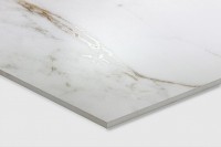 Керамогранит 160x80 9мм матовая с глянцевым эффектом CZ-GL03-B Enfold Statuario белый мрамор Arcadia Ceramica