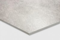 Керамогранит 160x80 9мм матовая с микрогранулами CZ-SL01-B Listello Bianco серый камень Arcadia Ceramica