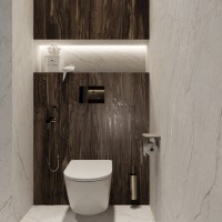 Керамогранит 120x20 8.5мм карвинг CW-CR01-B Pearsian Wood Charcoal дерево Arcadia Ceramica