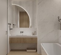 Керамогранит 160x80 9мм матовая с глянцевым эффектом CZ-GL07-D Montesa White Decor белый мрамор Arcadia Ceramica